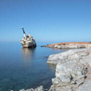 Edro Iii Shipwreck - Cyprus #3 Art Print