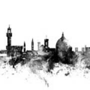Florence Italy Skyline #3 Art Print
