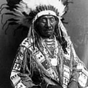 Red Cloud, Oglala Lakota Indian Chief #3 Art Print