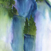3 Waterfalls Art Print