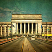 30th Street Station Traffic Art Print