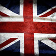 British Flag 2 #1 Art Print
