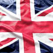 British Flag 4 Art Print