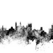 Cambridge England Skyline #4 Art Print