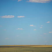 Eastern Washington State Landscapes And Pastures On Sunny Day #4 Art Print