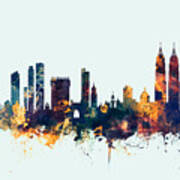 Mumbai Skyline India Bombay #4 Art Print