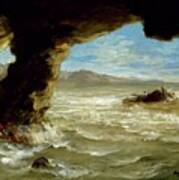 Shipwreck On The Coast #5 Art Print