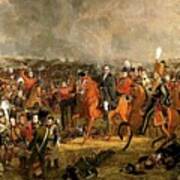 The Battle Of Waterloo #6 Art Print