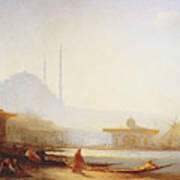 View Of Istanbul Art Print