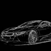 Bmw I8  #5 Art Print