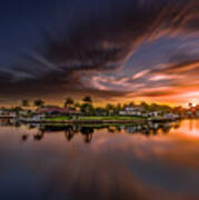 Sunrise At Naples, Florida #5 Art Print