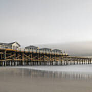 Sunset At Pacific Beach Pier - Crystal Pier - Mission Bay, San D #5 Art Print