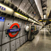 Underground London #5 Art Print