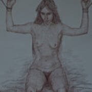 Nude Study #53 Art Print