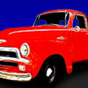 54 Chevy Pickup Acme Of An Age Art Print