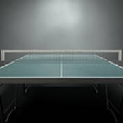 Table Tennis Table #6 Art Print