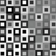 64 Shades Of Grey - 1 - Has Small Black Art Print