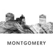 Montgomery Alabama Skyline #7 Art Print