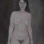 Nude Study Art Print
