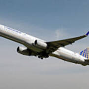 United Airlines Boeing 757-224 #7 Art Print