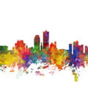 Knoxville Tennessee Skyline #8 Art Print