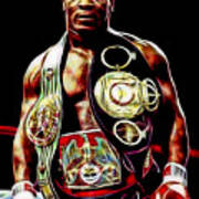 Mike Tyson Collection #8 Art Print