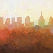 Philadelphia Pennsylvania Skyline #9 Art Print