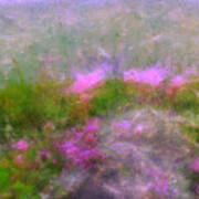 A Breeze In Monet's Garden Art Print