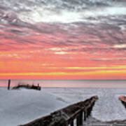 A Path To Paradise In Orange Beach Art Print