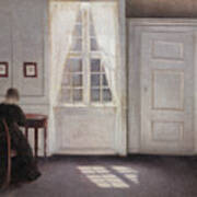 A Room In The Artist's Home In Strandgade Art Print