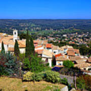 A Village In Provence Art Print