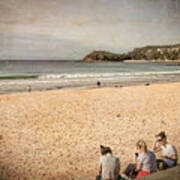 A Winter's Day In Manly Art Print