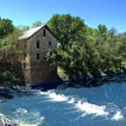 Abandoned Mill At Cedar Point Art Print