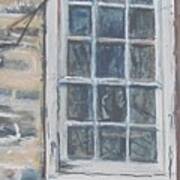 Abandoned Window Art Print