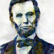 Abraham Lincoln Portrait Study 2 Art Print