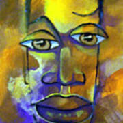 Abstract Young Man Art Print