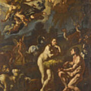 Adam And Eve Art Print