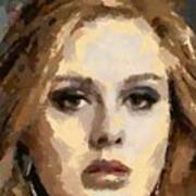 Adele Art Print