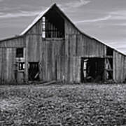 Aged And Forgotten Barn Art Print