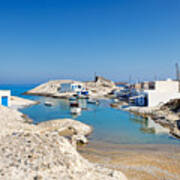 Agios Konstantinos In Milos - Greece Art Print