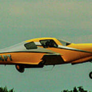 Airventure Yellow Racer Art Print