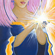 Ajna Third Chakra Goddess Art Print