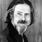 Alan Watts, Early 1970s Art Print