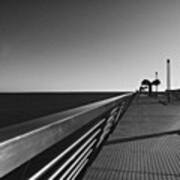 #alicante #mediterranean #spain  #pier Art Print