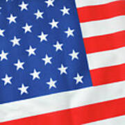American Flag 3 Art Print