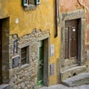 Tuscan Entrance Cortona Art Print