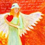 Angel For The Mentally Challenged Art Print