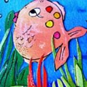 Angelina The Fish Art Print