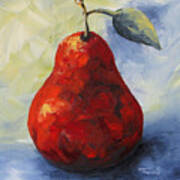 Another Red Pear Art Print