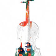 Antique Violin 1732.53 Art Print